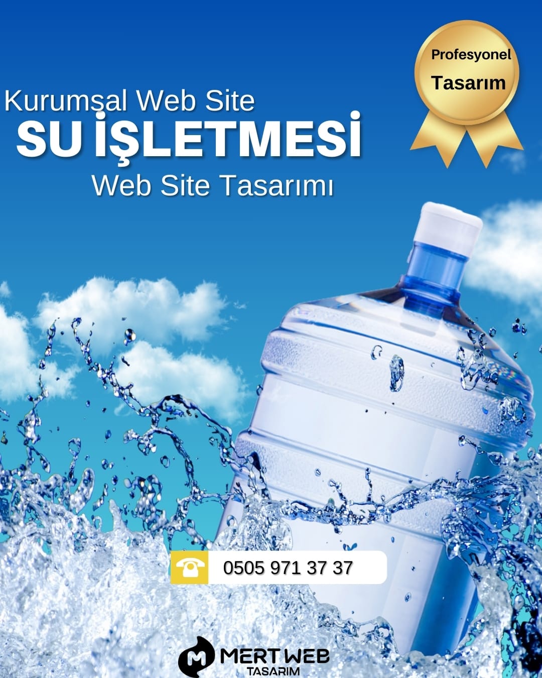 Su İşletmesi Web Site Tasarımı