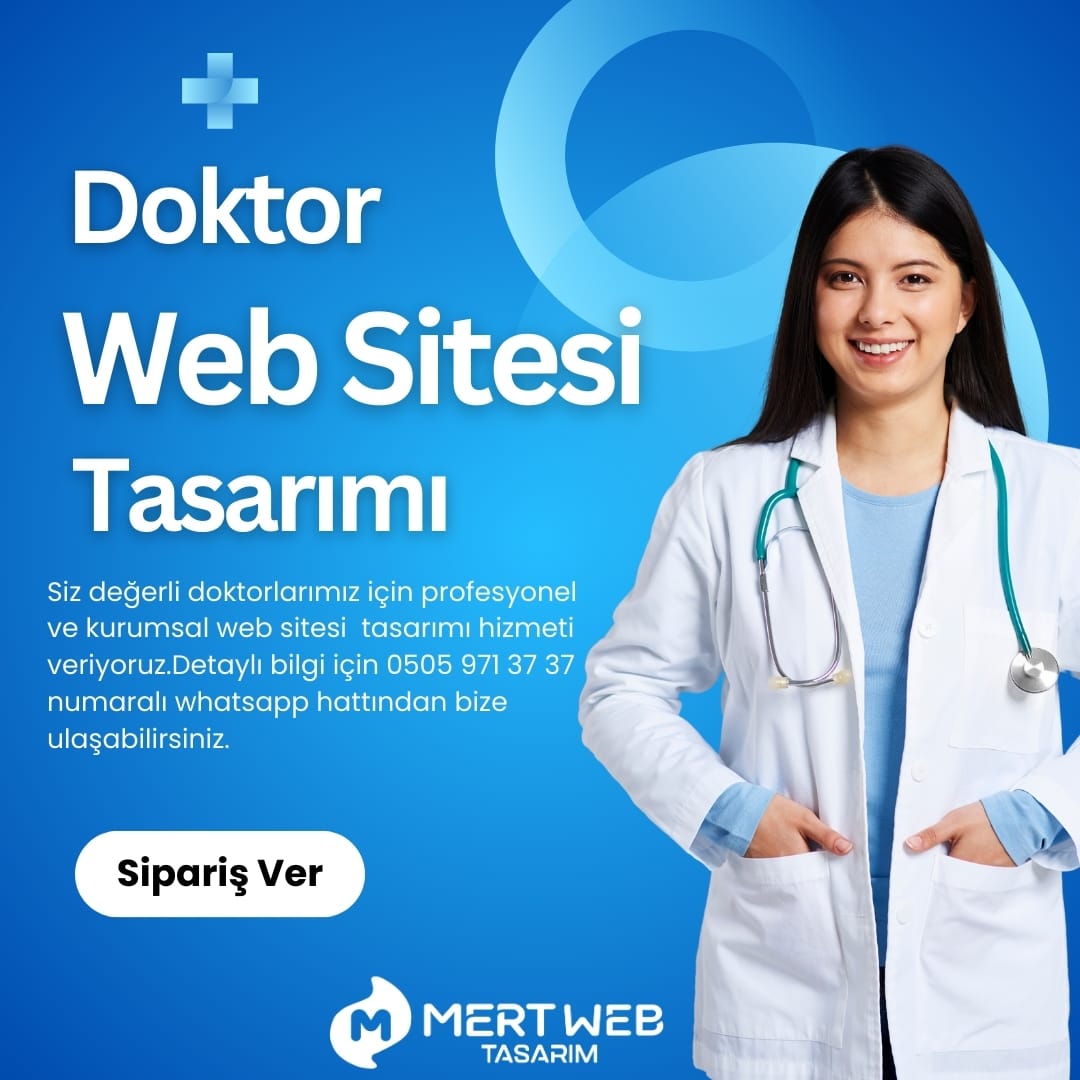 Doktor Web Sitesi Tasarımı Sipariş Ver