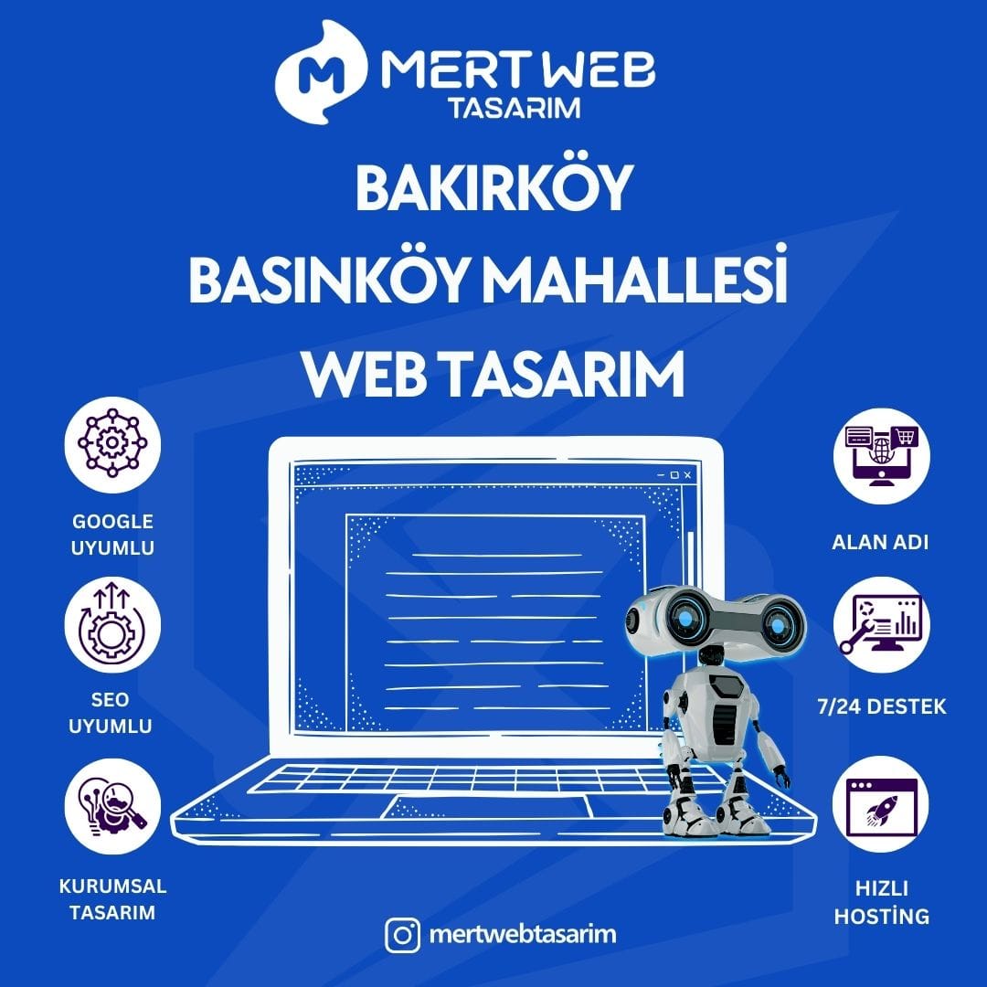 Bakırköy Basınköy Mahallesi Web Tasarım Hizmeti